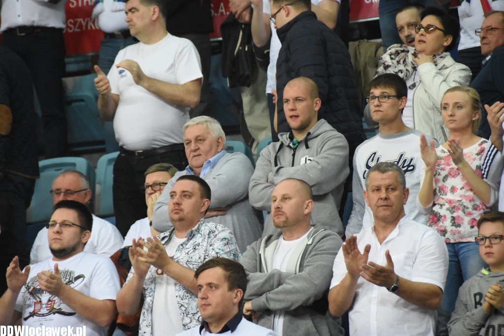 Kibice na Meczu Anwil - Wilki