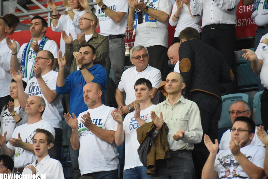 Kibice na Meczu Anwil - Wilki