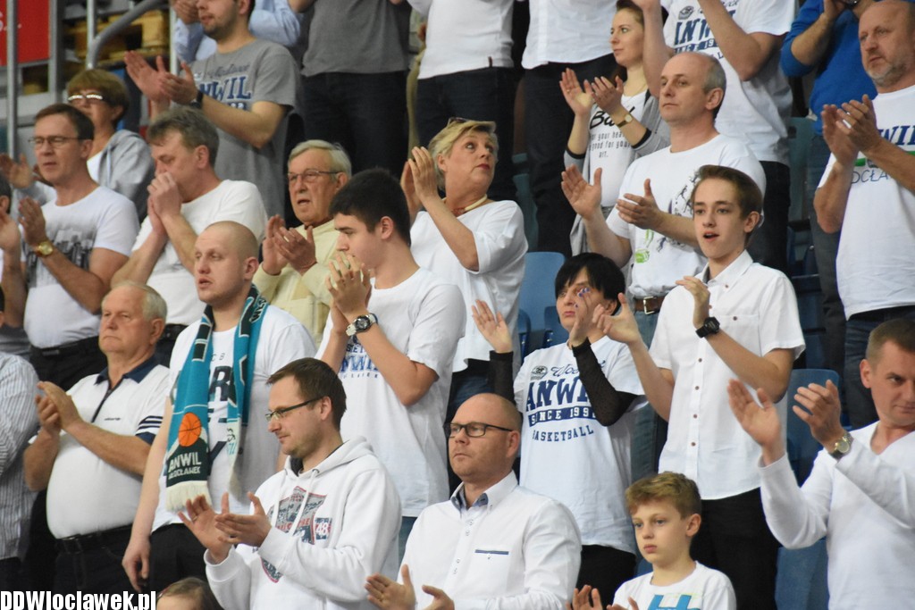 Kibice na Meczu Anwil - Wilki