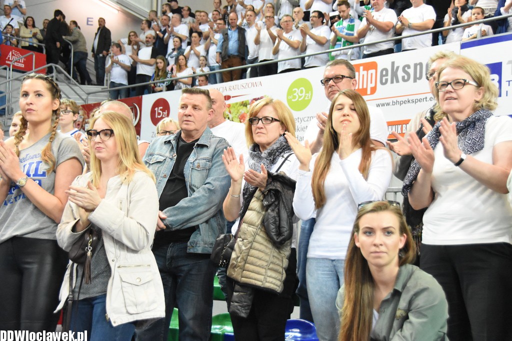 Kibice na Meczu Anwil - Wilki