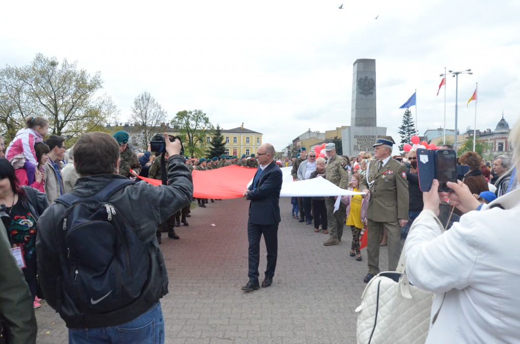 Dzień Flagi na placu Wolności