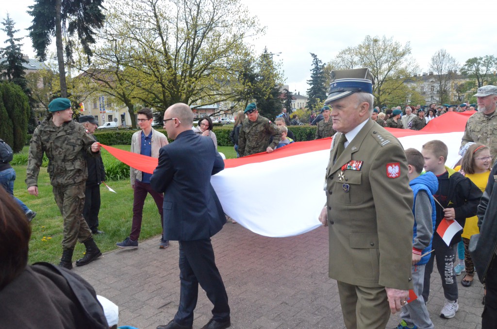 Dzień Flagi na placu Wolności