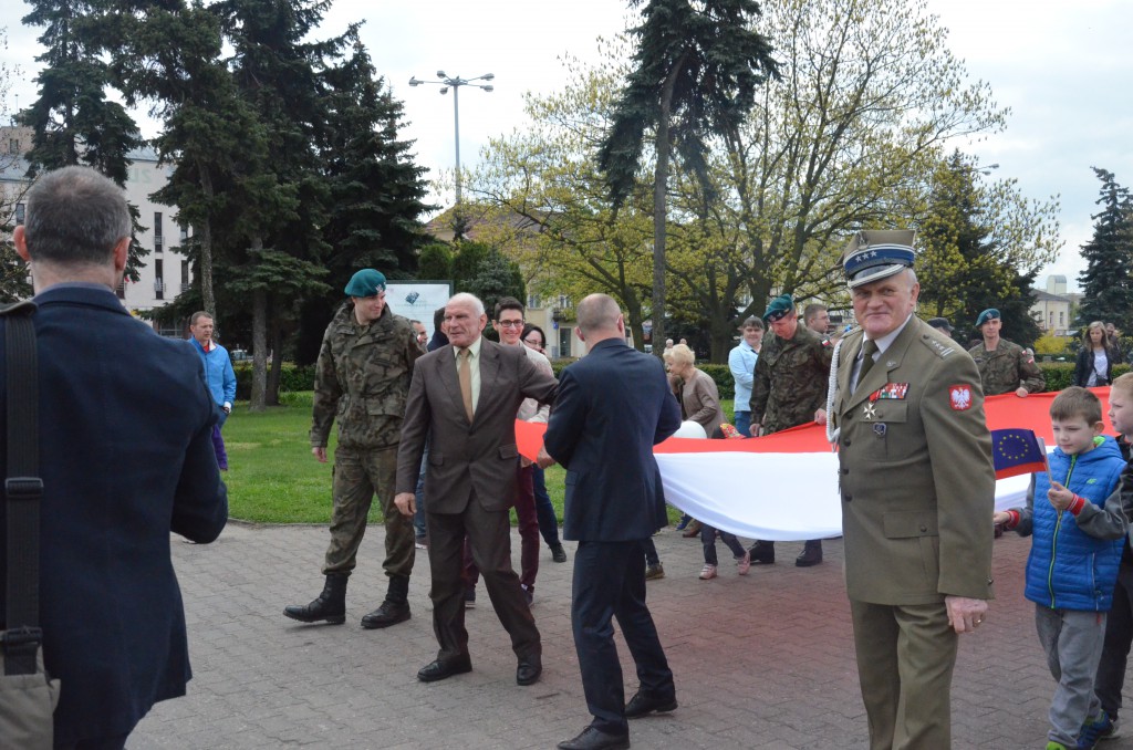 Dzień Flagi na placu Wolności