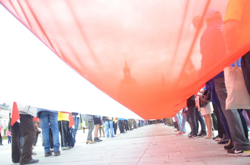 Dzień Flagi na placu Wolności