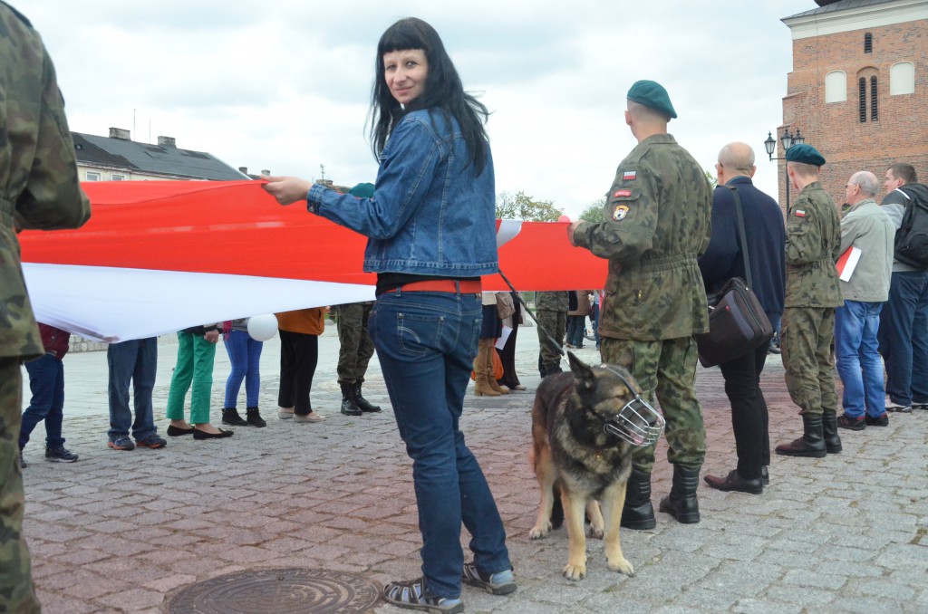Dzień Flagi na placu Wolności