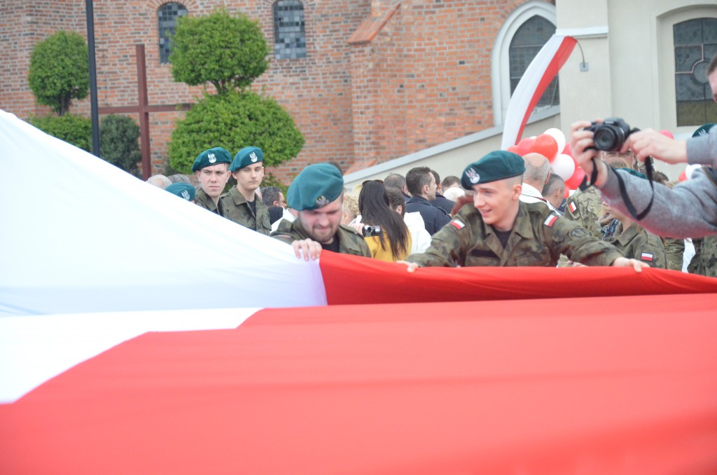 Dzień Flagi na placu Wolności