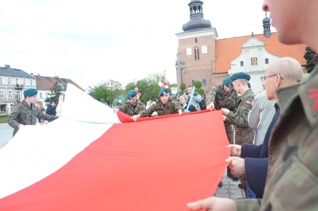 Dzień Flagi na placu Wolności