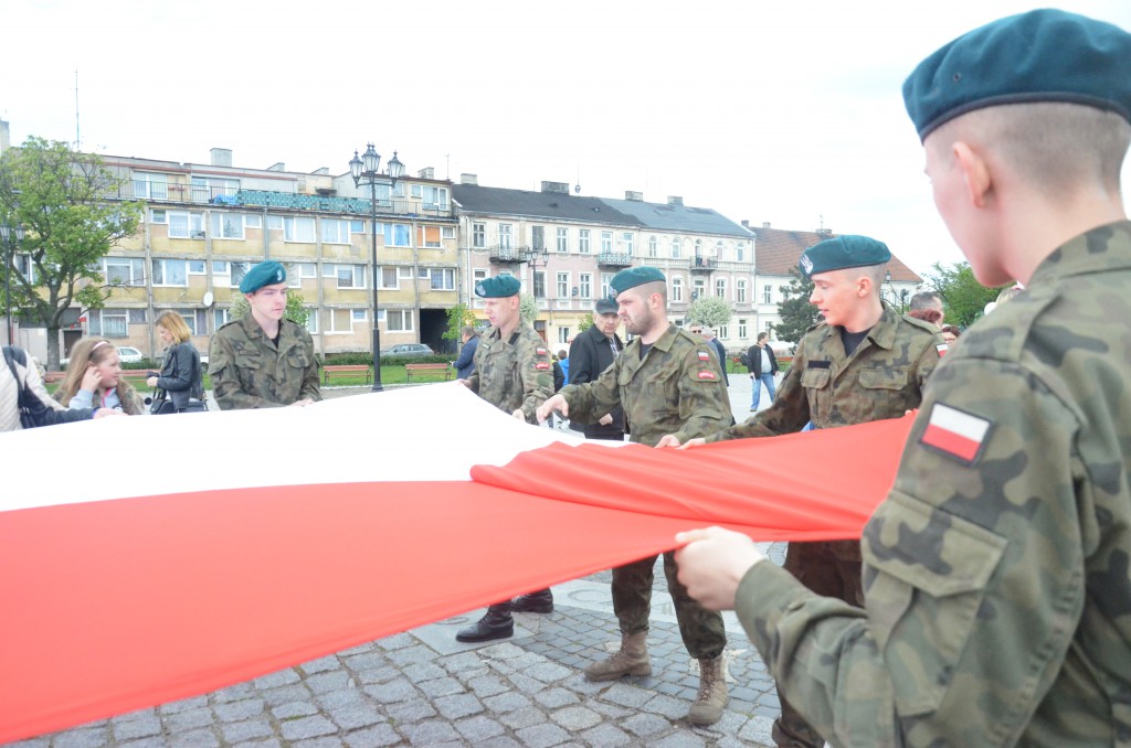 Dzień Flagi na placu Wolności