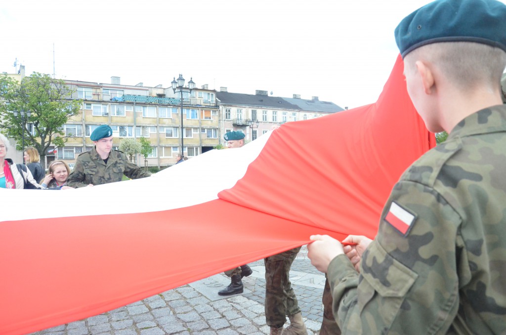Dzień Flagi na placu Wolności