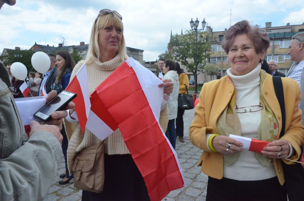 Dzień Flagi na placu Wolności