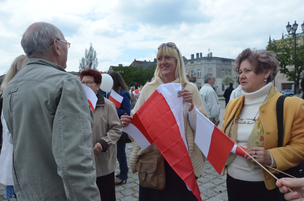Dzień Flagi na placu Wolności