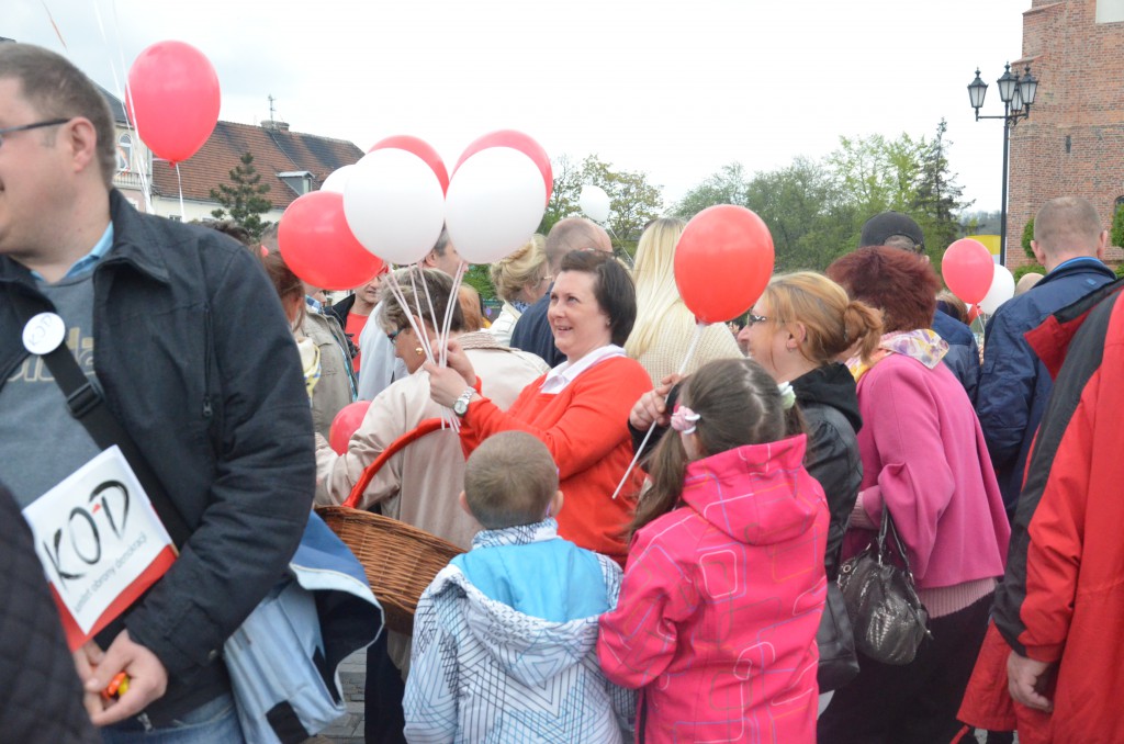 Dzień Flagi na placu Wolności