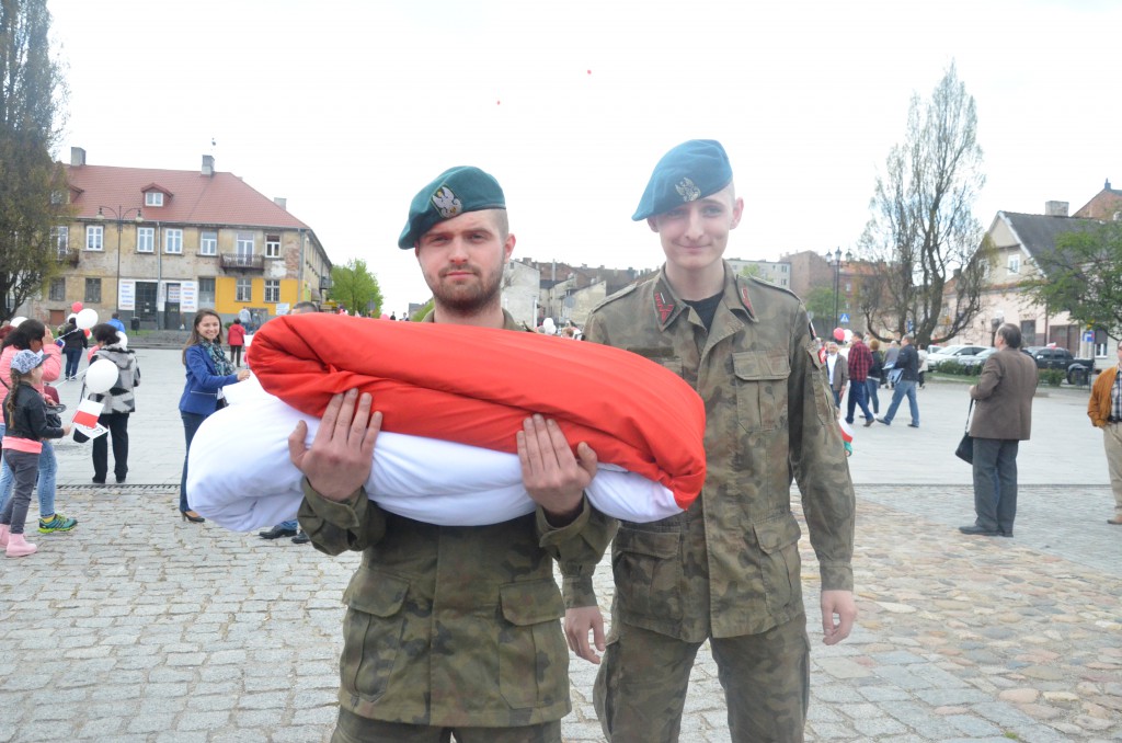 Dzień Flagi na placu Wolności