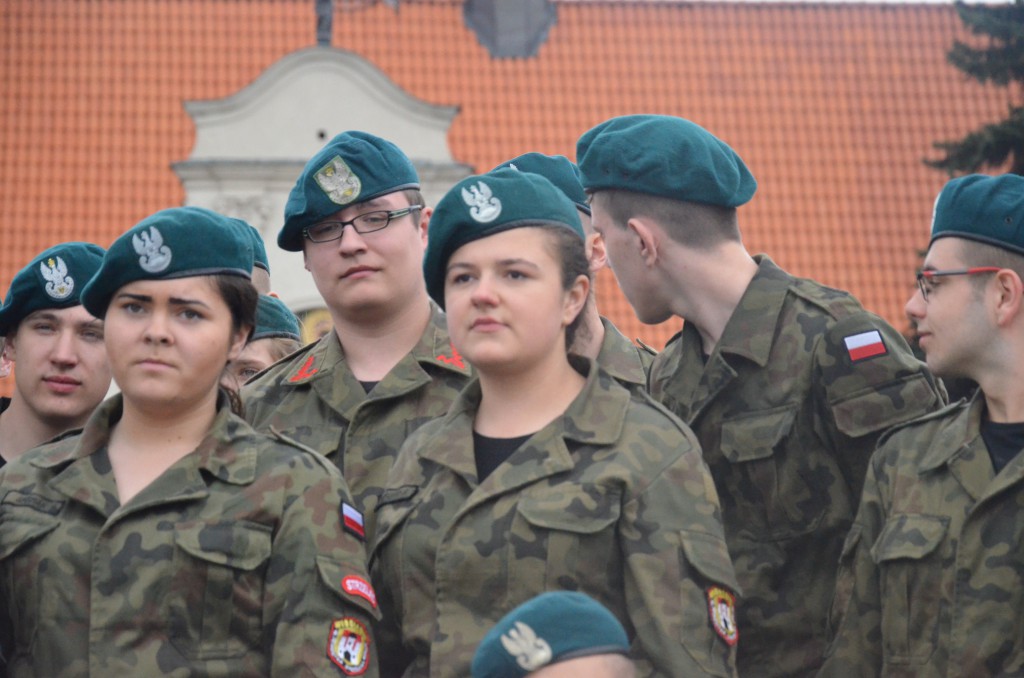 Dzień Flagi na placu Wolności