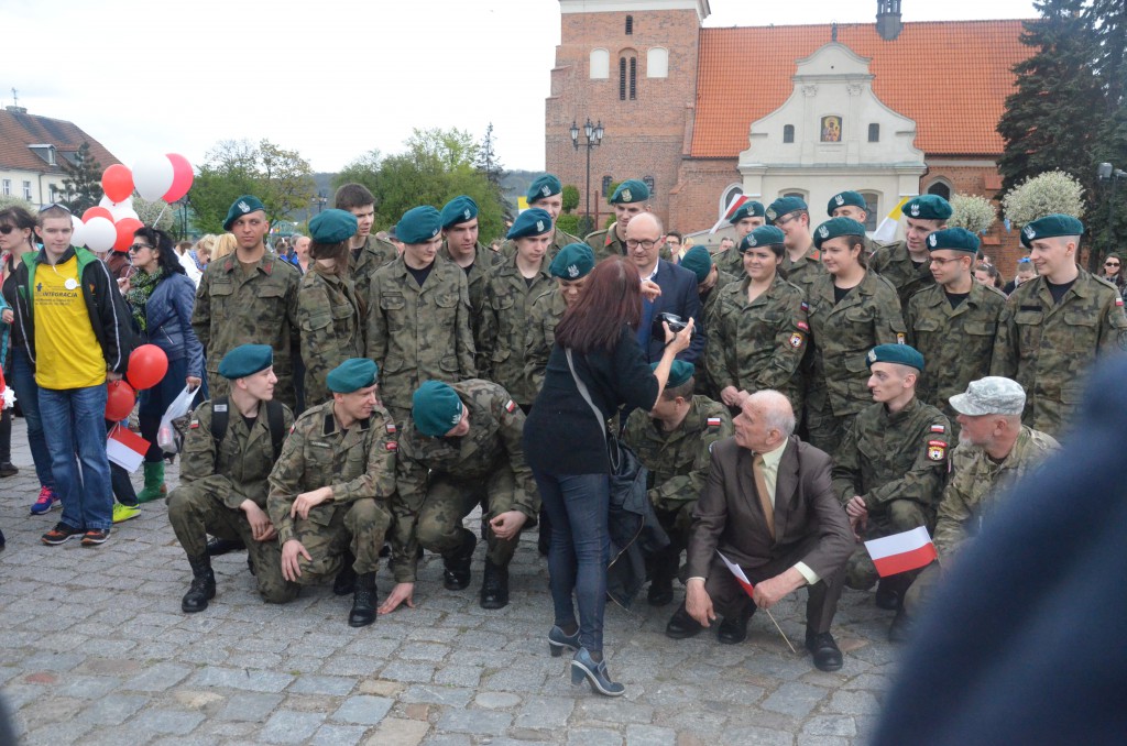 Dzień Flagi na placu Wolności