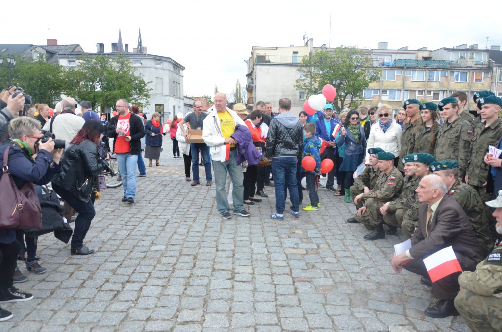 Dzień Flagi na placu Wolności