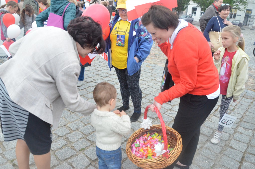Dzień Flagi na placu Wolności