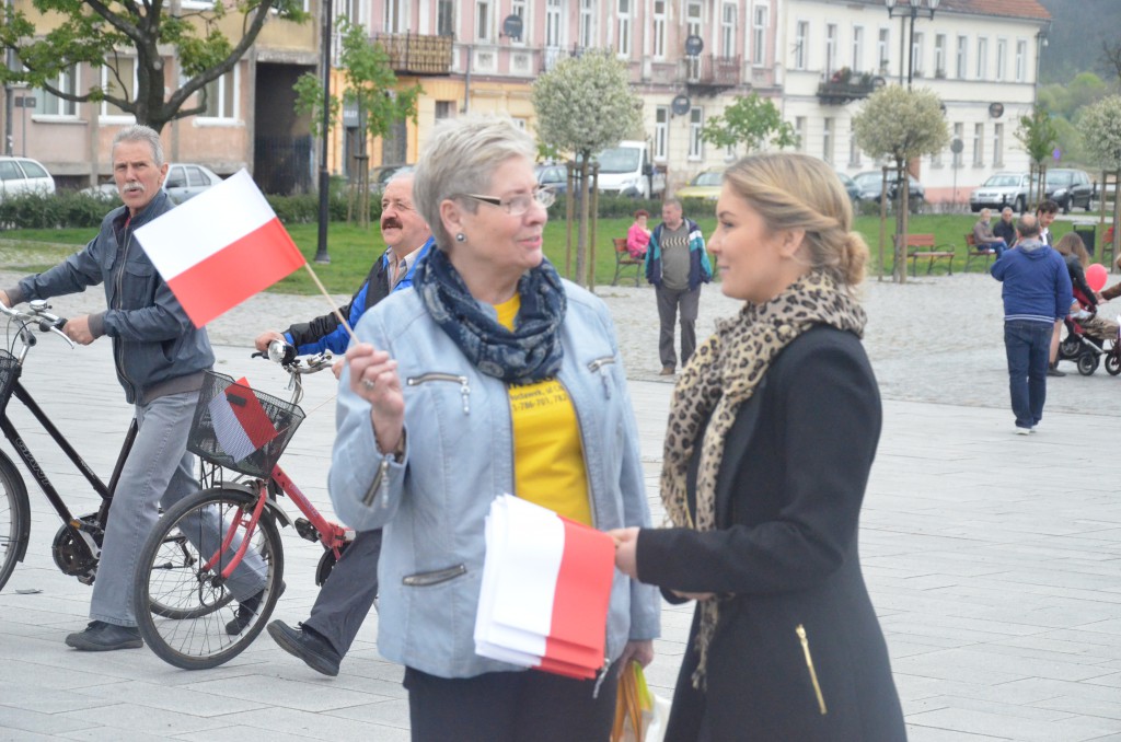 Dzień Flagi na placu Wolności