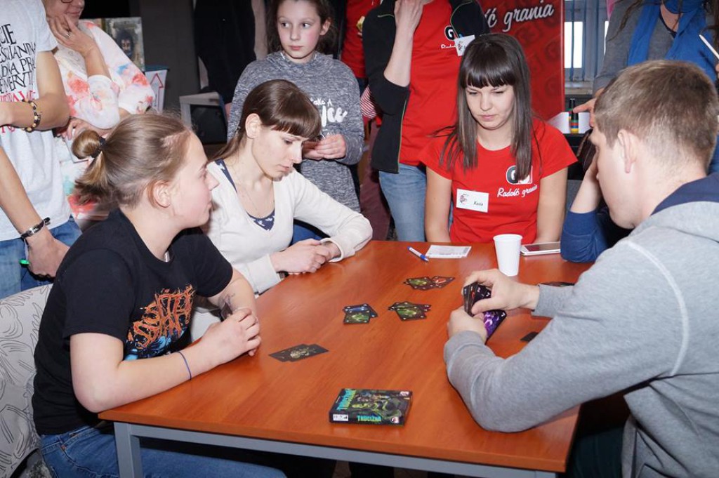 Włocławianie na turnieju gier planszowych