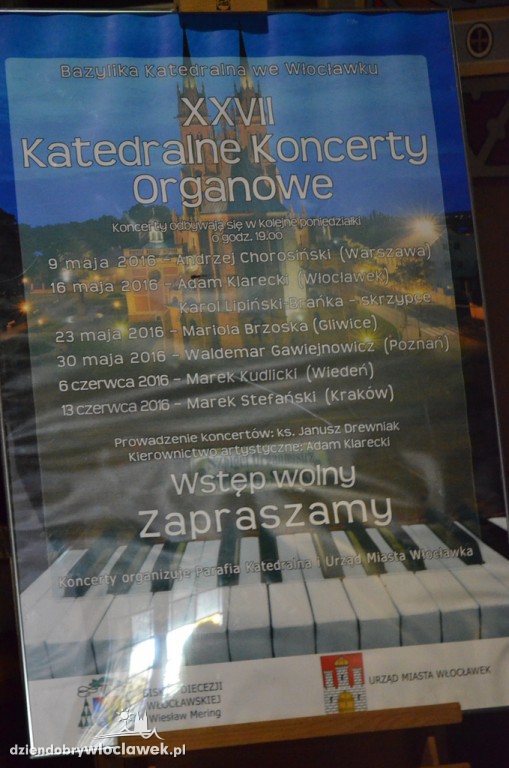 Koncert organowy w katedrze