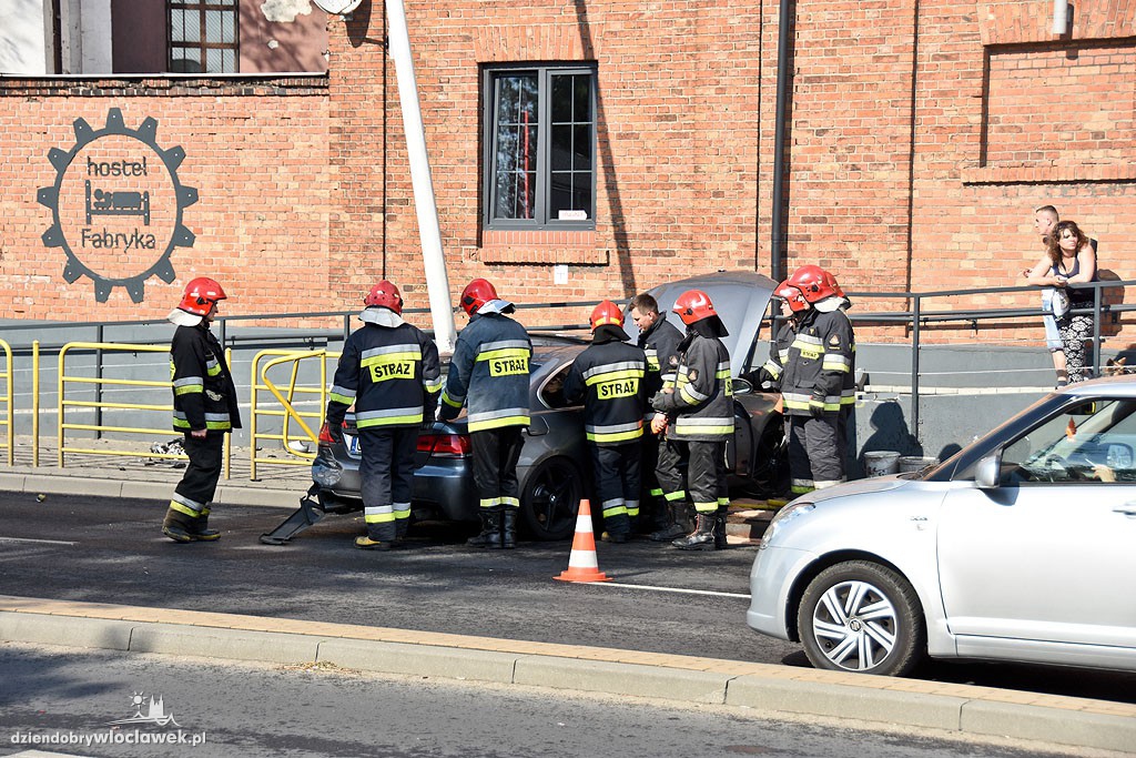 Groźna kolizja w centrum Włocławka