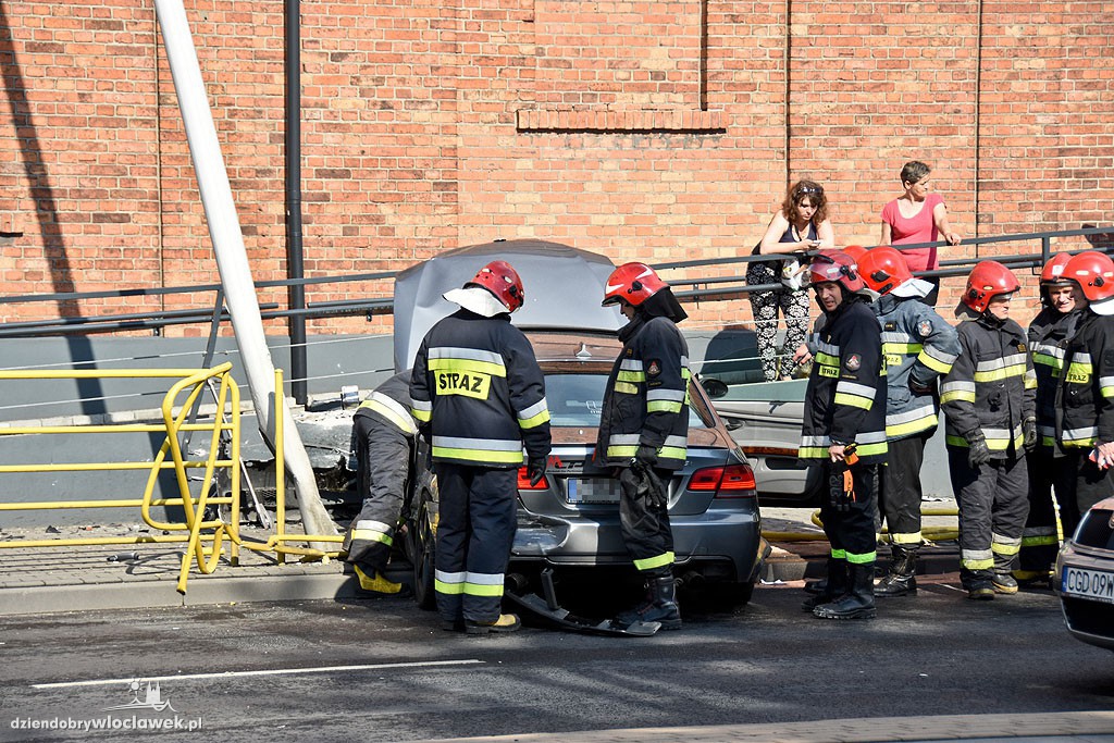Groźna kolizja w centrum Włocławka