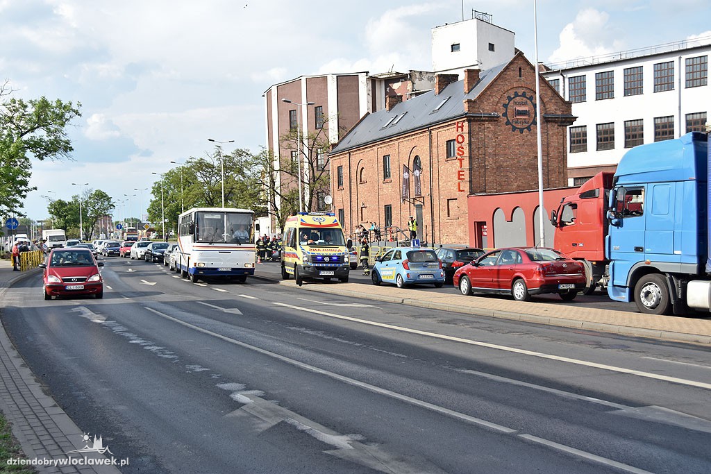 Groźna kolizja w centrum Włocławka