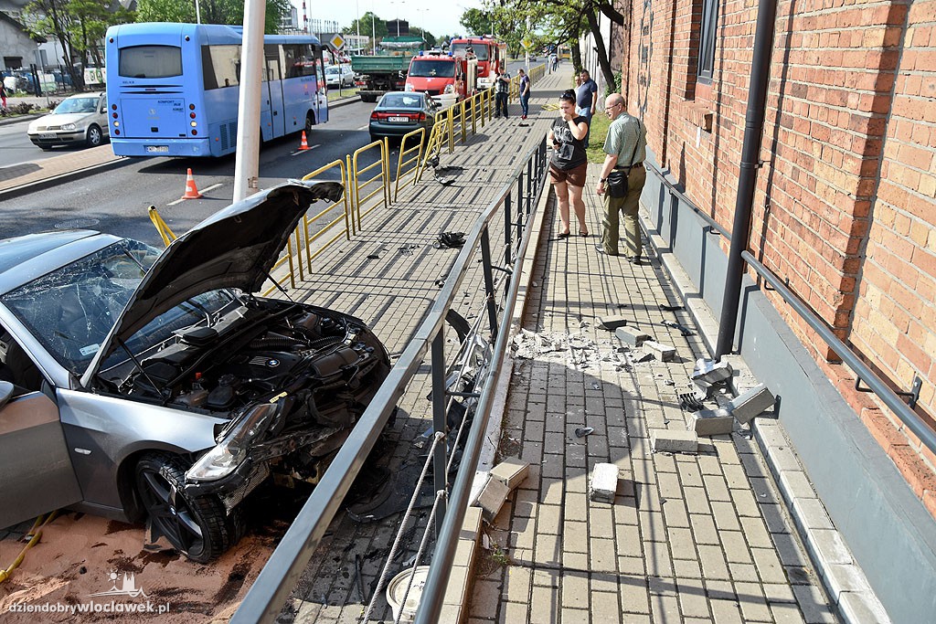 Groźna kolizja w centrum Włocławka