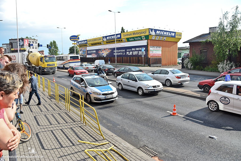 Groźna kolizja w centrum Włocławka
