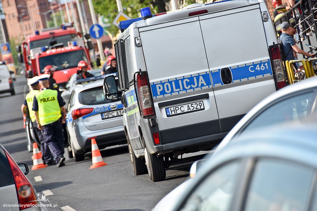 Groźna kolizja w centrum Włocławka