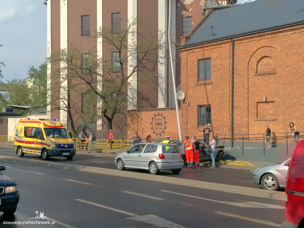 Groźna kolizja w centrum Włocławka