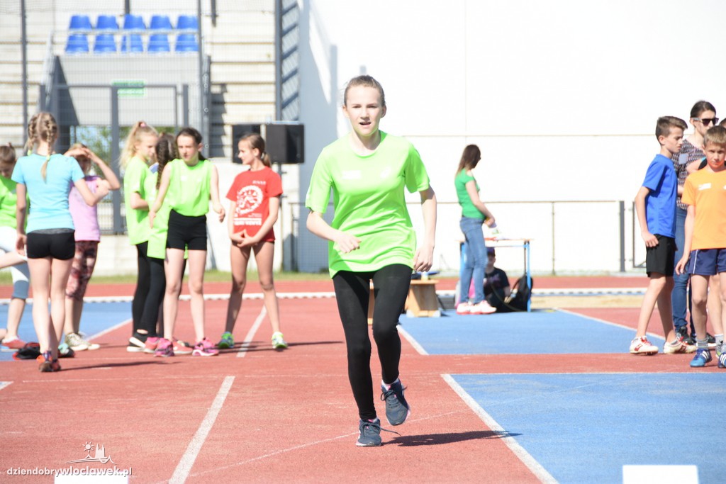 Meeting lekkoatletyczny na stadionie