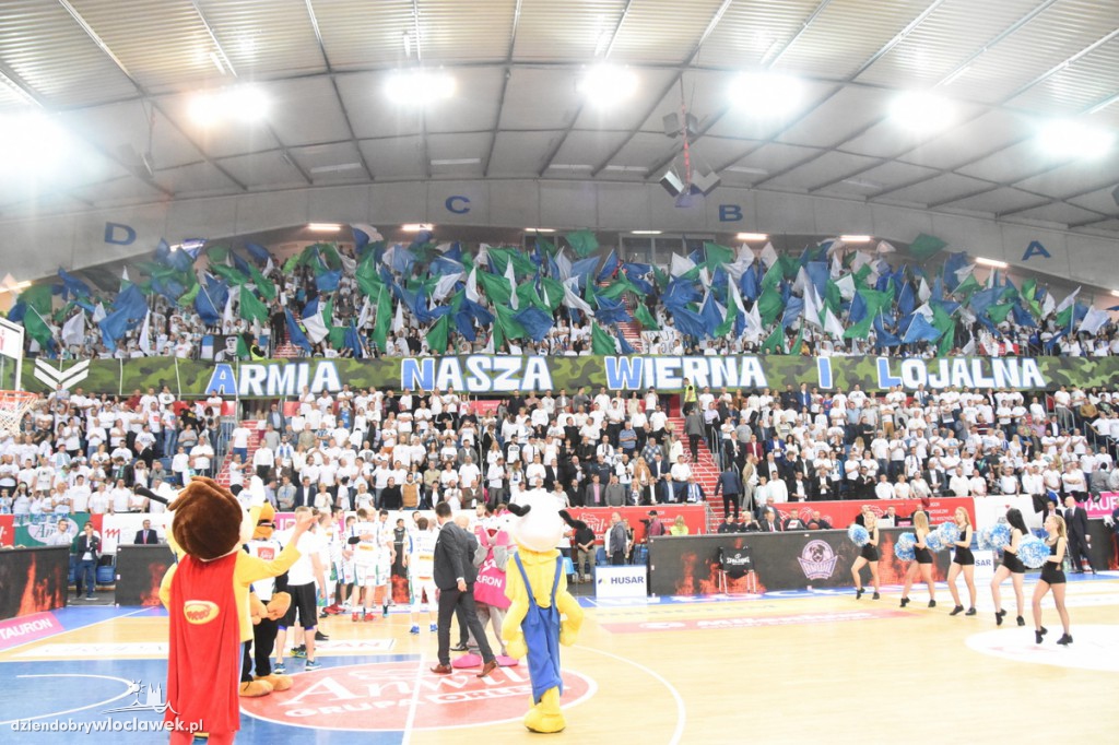 Kibice na meczu Anwil - Rosa Radom