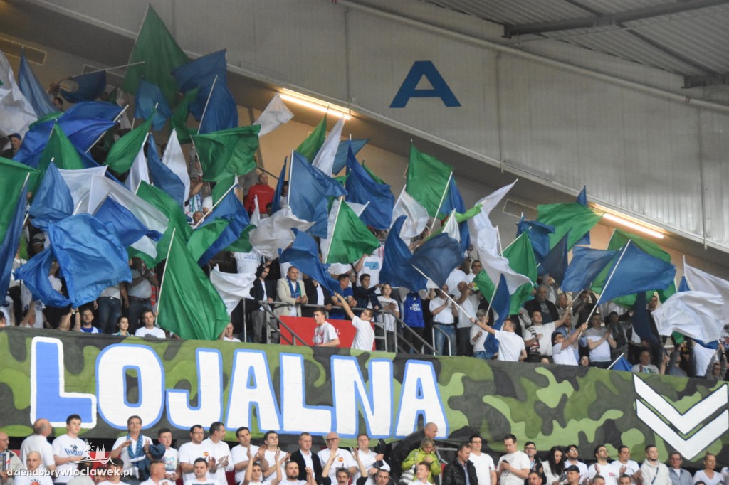Kibice na meczu Anwil - Rosa Radom