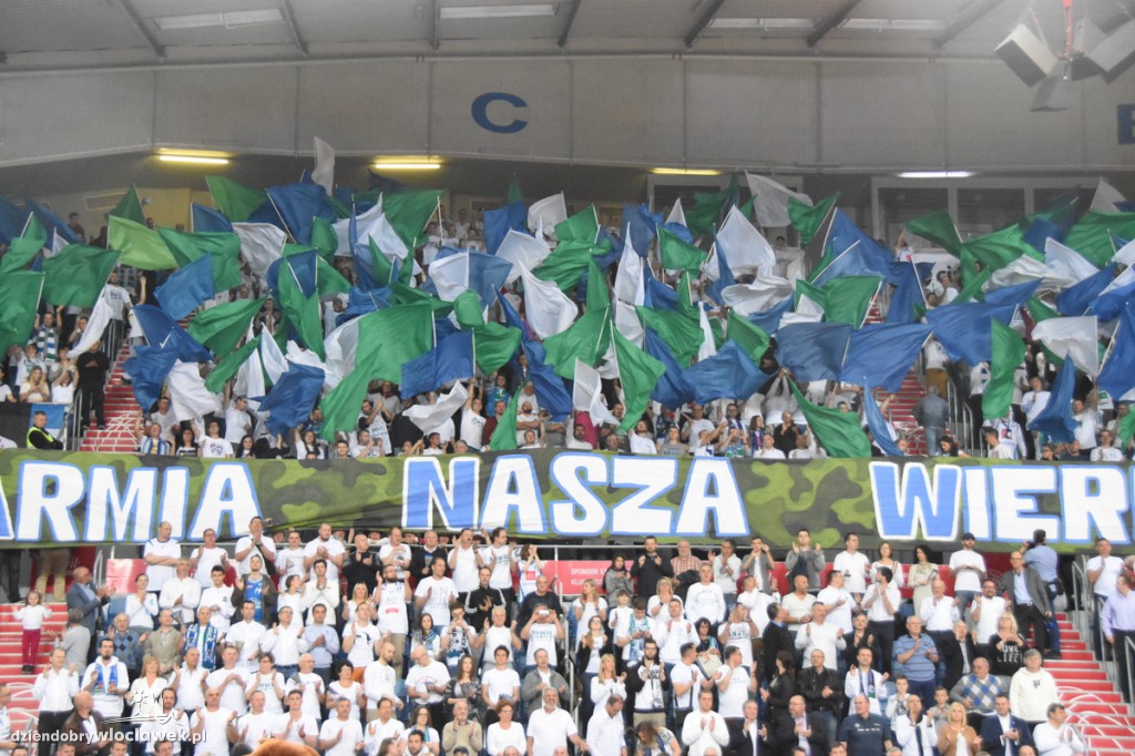 Kibice na meczu Anwil - Rosa Radom