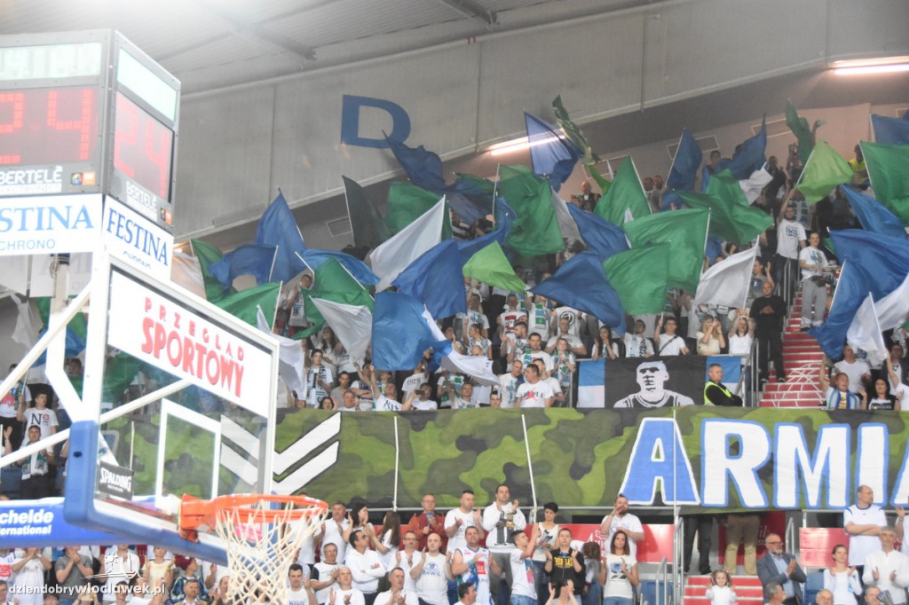 Kibice na meczu Anwil - Rosa Radom