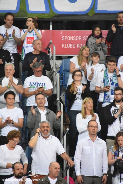 Kibice na meczu Anwil - Rosa Radom