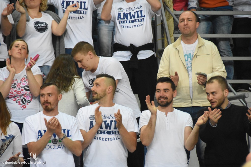 Kibice na meczu Anwil - Rosa Radom