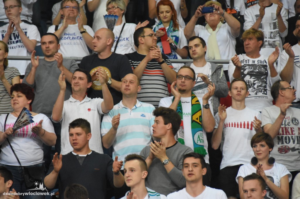 Kibice na meczu Anwil - Rosa Radom