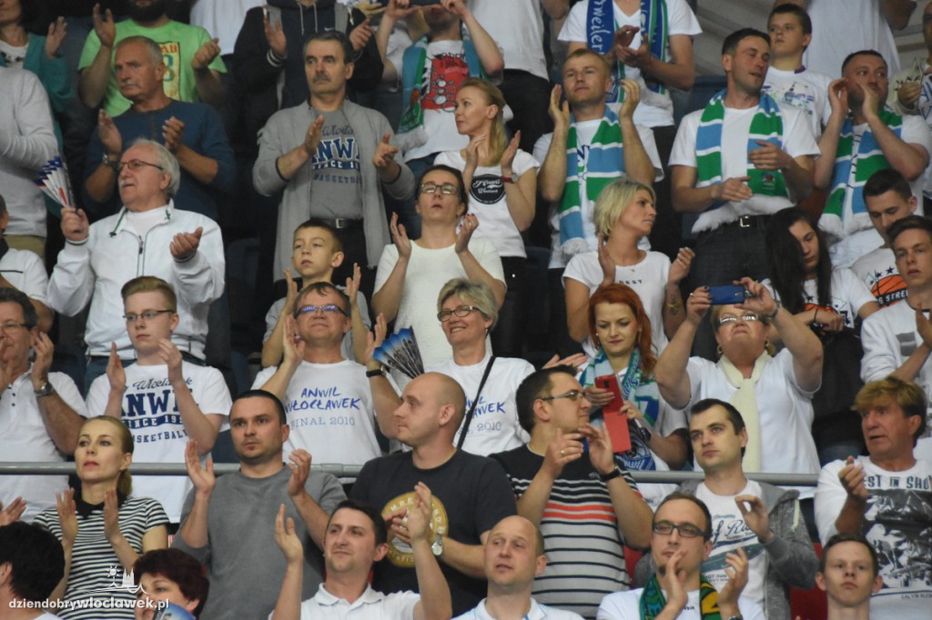 Kibice na meczu Anwil - Rosa Radom