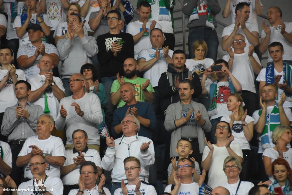 Kibice na meczu Anwil - Rosa Radom