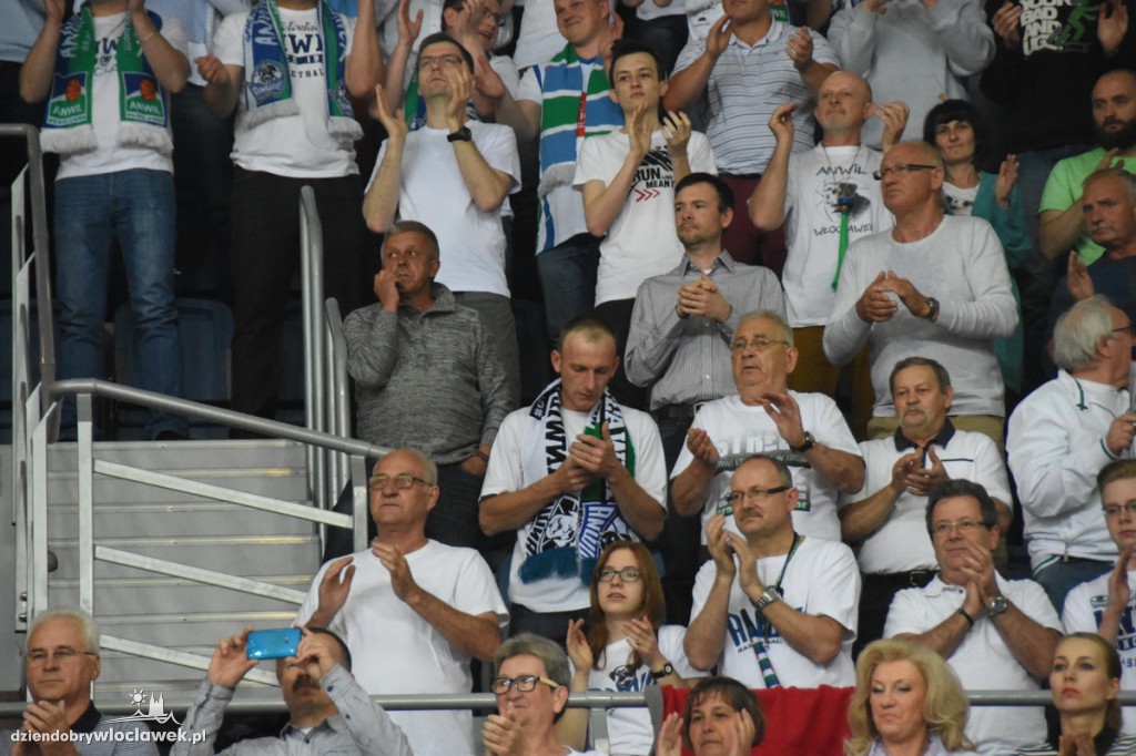 Kibice na meczu Anwil - Rosa Radom