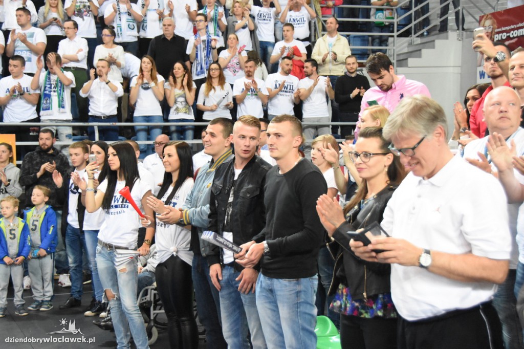 Kibice na meczu Anwil - Rosa Radom