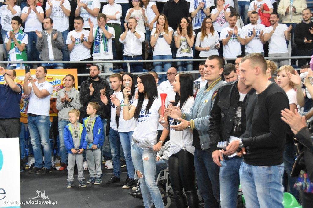 Kibice na meczu Anwil - Rosa Radom