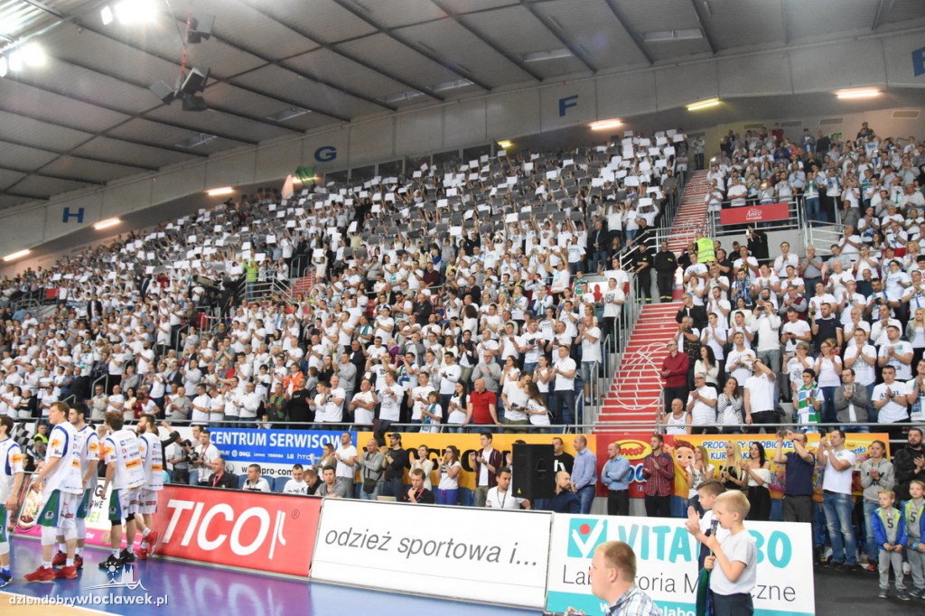 Kibice na meczu Anwil - Rosa Radom