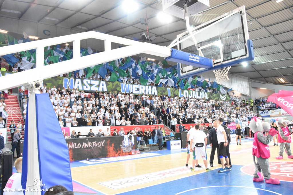 Kibice na meczu Anwil - Rosa Radom