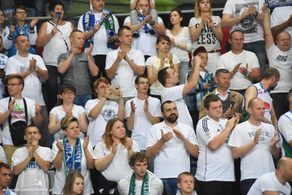 Kibice na meczu Anwil - Rosa Radom
