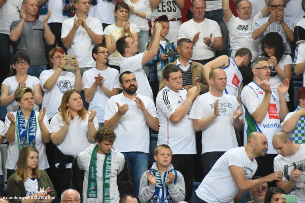 Kibice na meczu Anwil - Rosa Radom