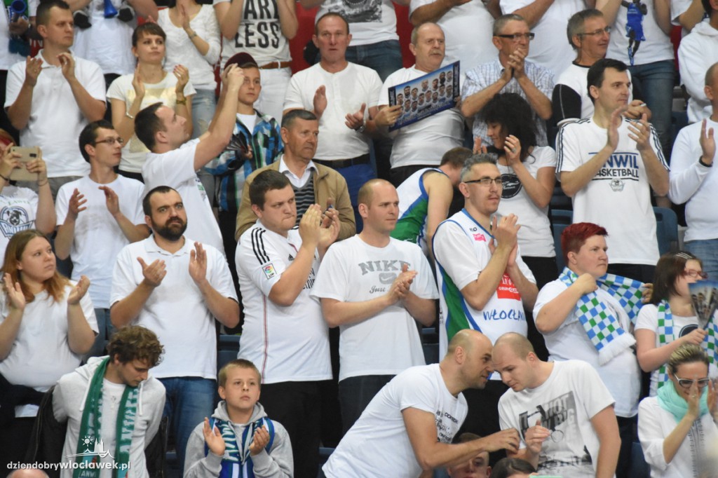 Kibice na meczu Anwil - Rosa Radom