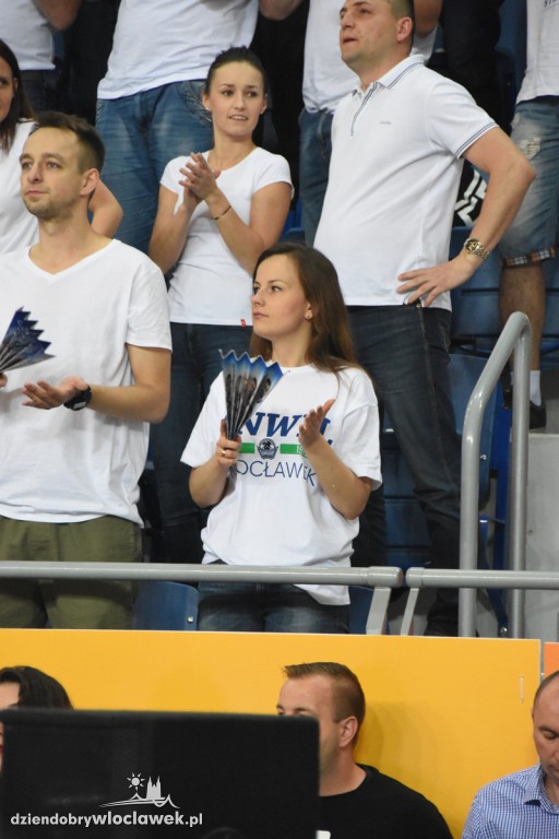 Kibice na meczu Anwil - Rosa Radom